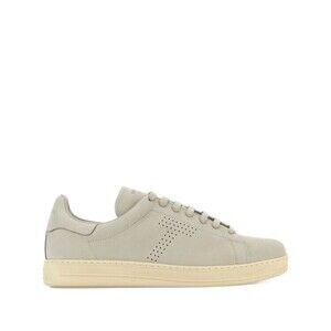 Tom Ford Low-Top Sneakers In Cream Suede - NWT